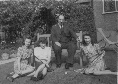 Group photo with Barbara Elvy and Freda Elvy